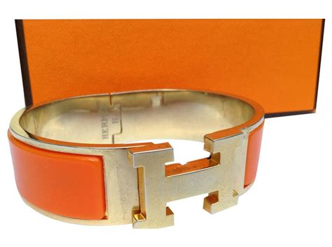 bracciale hermes donna arancione